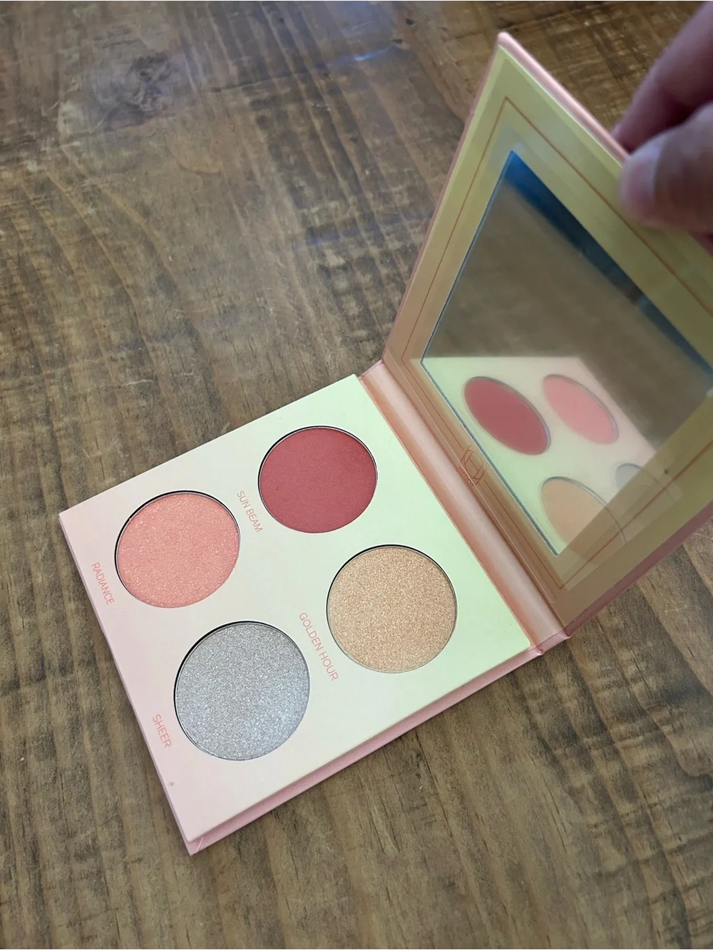 HipDot Sun Goddess Sunrise Blush Palette